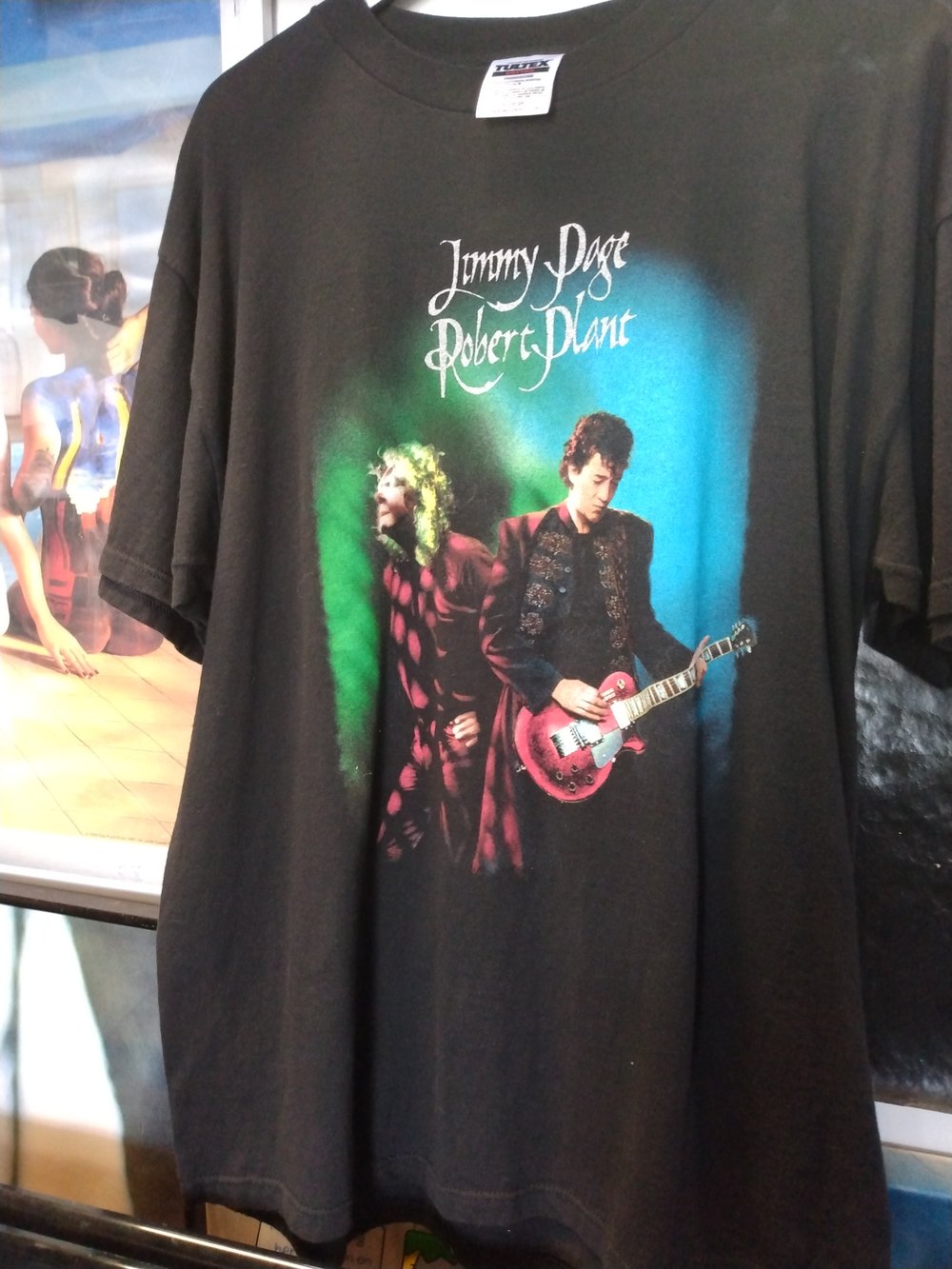 Vintage Robert plant and Jimmy Page t-shirt