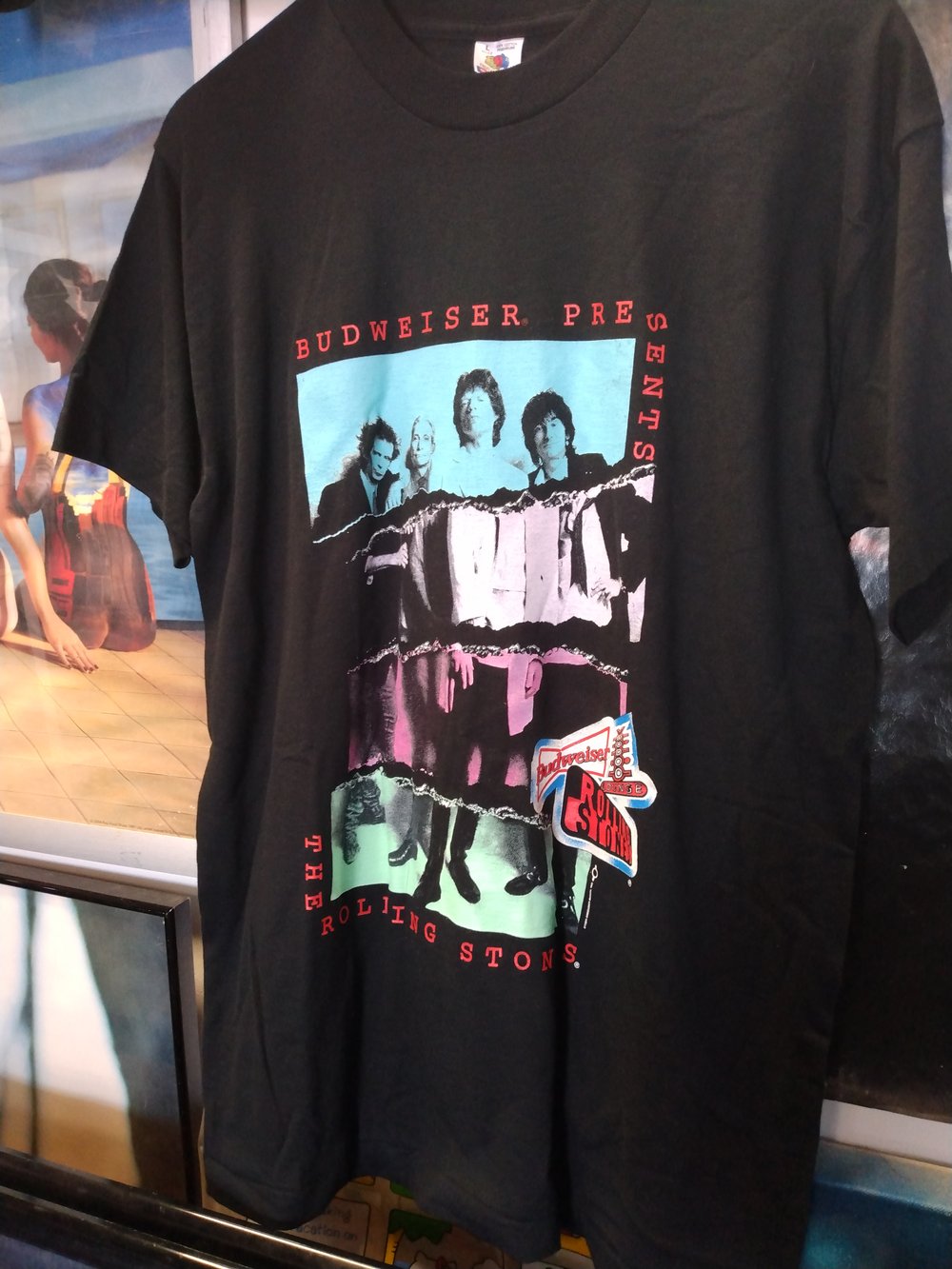 Vintage rolling Stones tour t-shirt