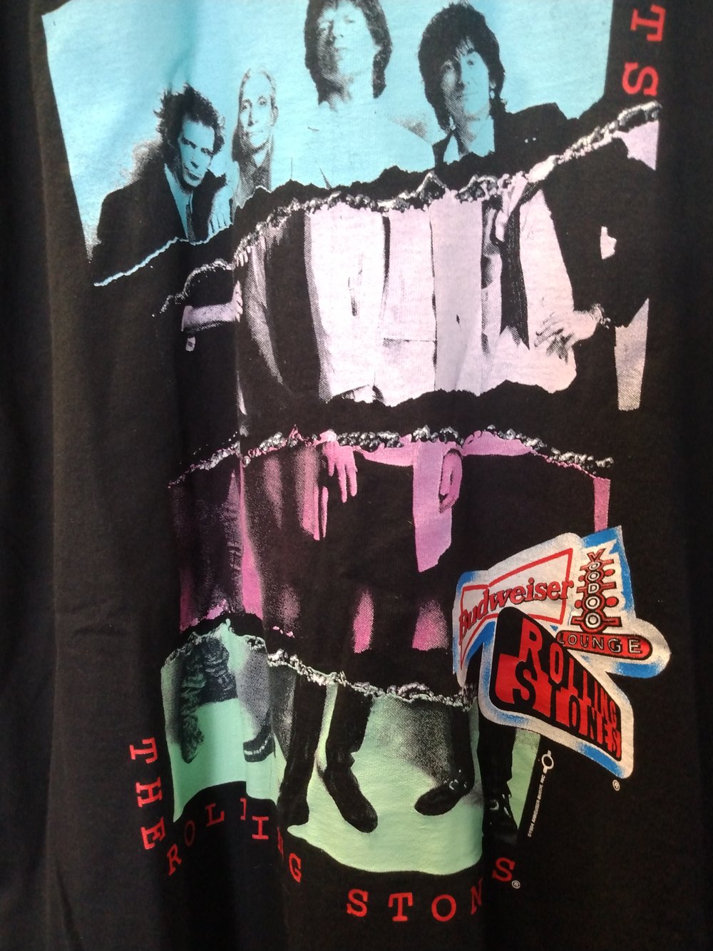 Vintage rolling Stones tour t-shirt