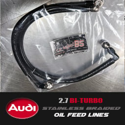 Image of PROJECTB5 - Audi 2.7 Stainless Oil Feed Lines