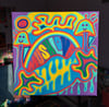 'Mush Love' 8x8 painting 
