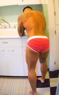 Image 2 of Red & White Stripes