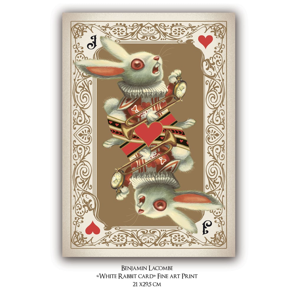 Image of White Rabbit Card