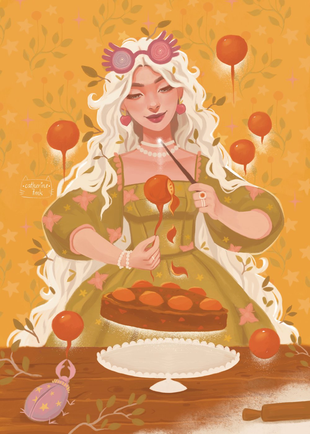 Image of 🥧 🍊 ✨ Plum Pie ✨ 🍊 🥧