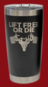 Limited Edition - 20oz Yeti Tumbler - Square Logo