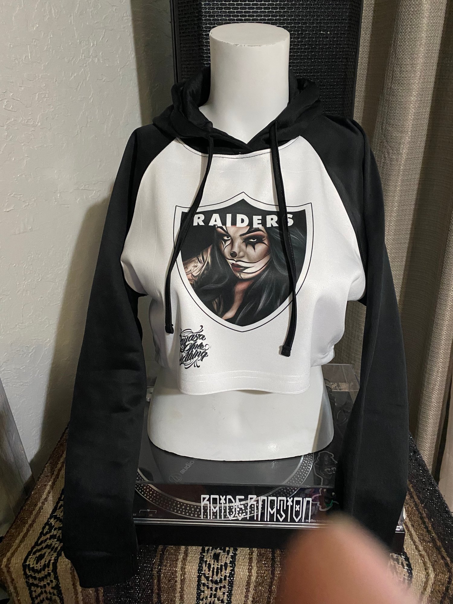 Image of Raiders Cropped Sweater 