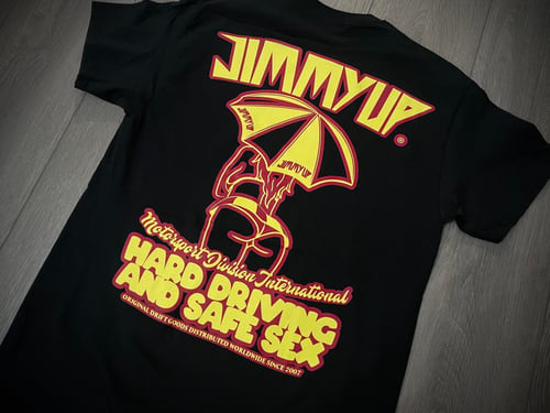 Image of Umbrella Girl Black Tee