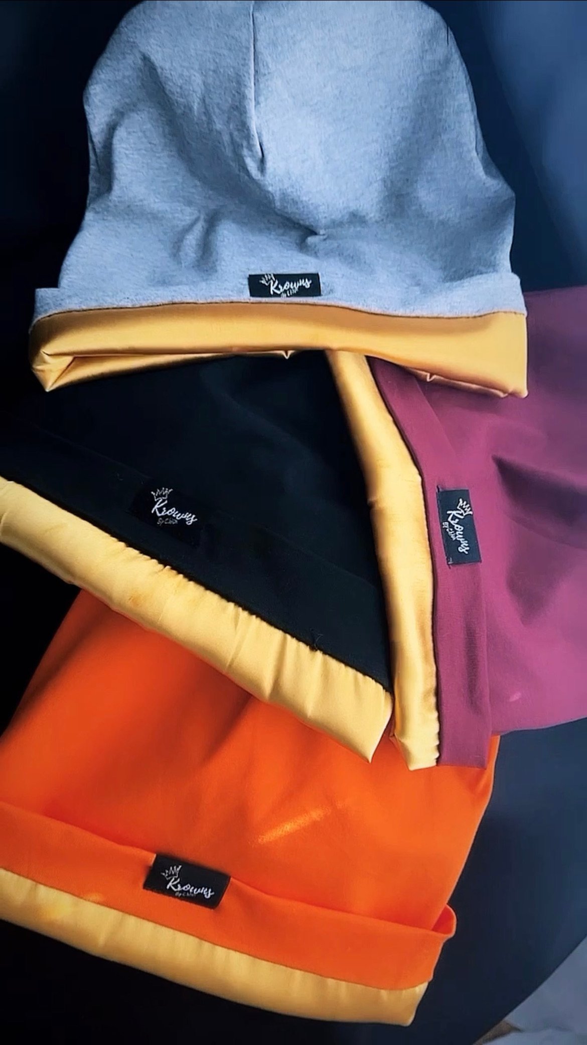 Image of Stretched Satin-lined Beanie