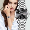 LIGE Luxury Ladies Watch Women Waterproof Rose Gold Steel Strap Women Wrist Watches Top Brand 