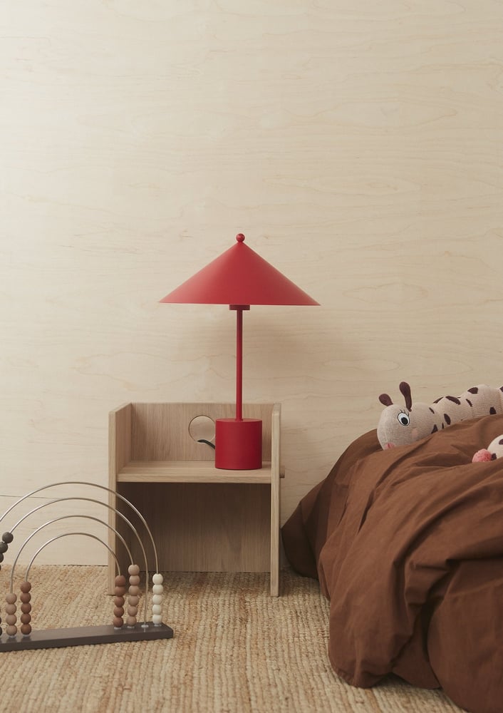 Image of Kasa Table Lamp Cherry Red by OYOY