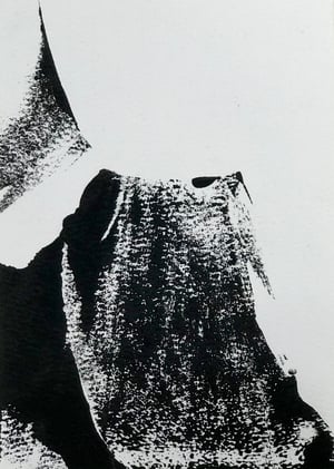 There is always an other way II. - 10,4 x 14,7 cm - lino paint on premium aquarelle paper