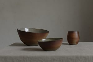Wood Fired Stoneware Small Bowl