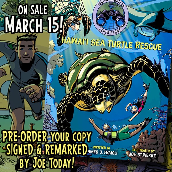 Image of HAWAI’I SEA TURTLE RESCUE Graphic Novel!