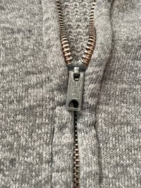 Image 5 of 60s WAFFLE ZIPPER HOODIE