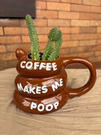 Image 3 of African Milk Tree in 'Coffee Makes Me Poop' Mug