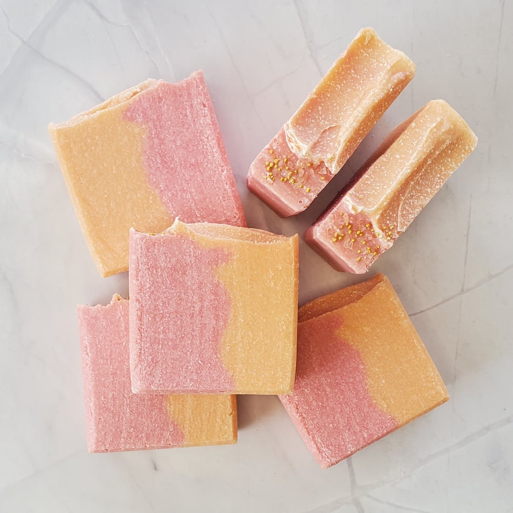 Image of Pink Sangria Salt Soap