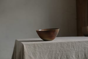 Wood Fired Shino Glazed Small Stoneware Bowl