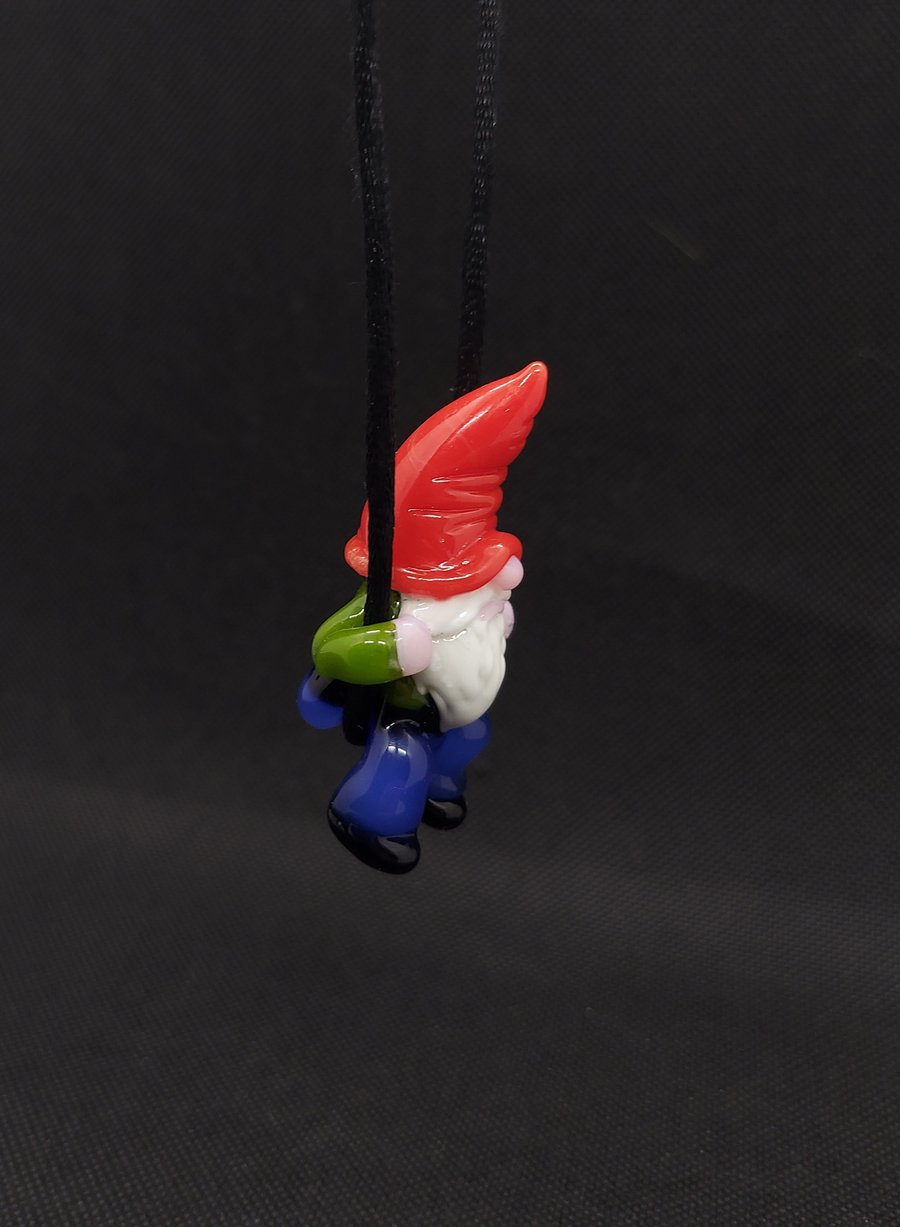 Image of Swinging gnome pendant #3