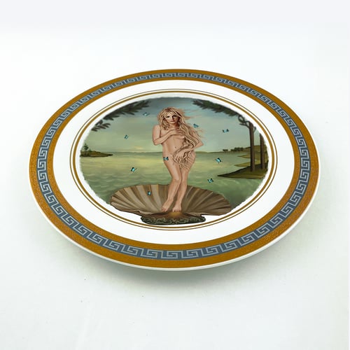 Image of reNacimiento de Britney - Large Fine China Plate - #0776