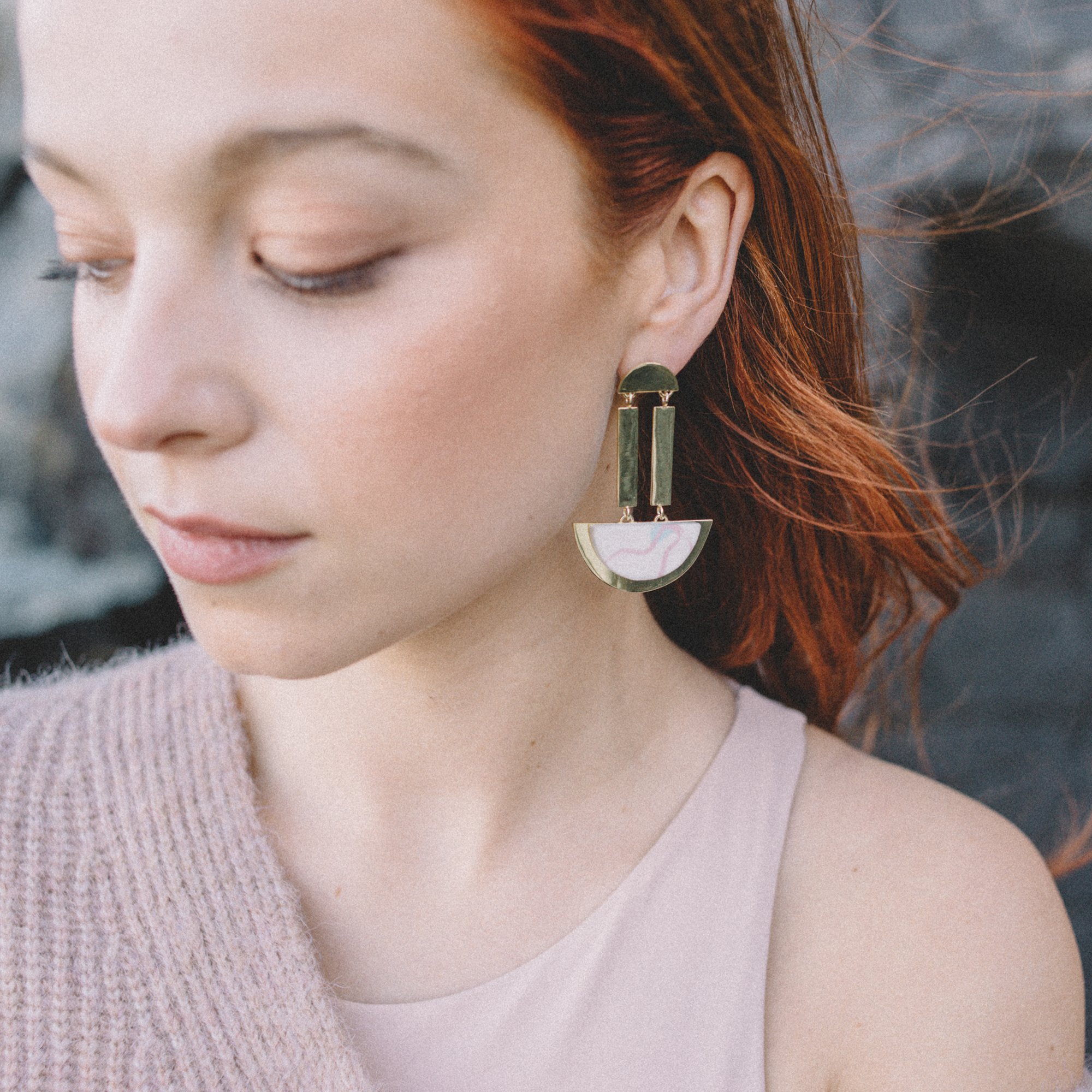 Image of pendientes FOEHN oro 