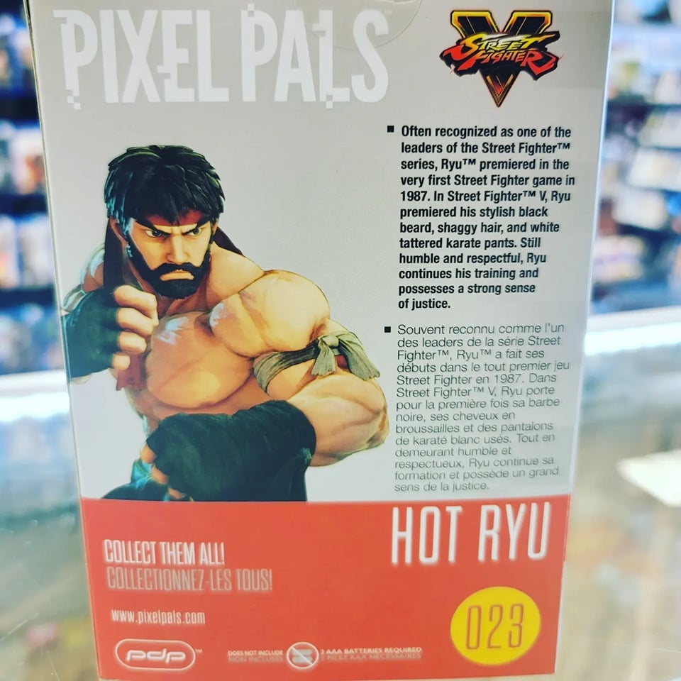 Image of 'Street Fighter 30th Anniversary' Hot Ryu - Pixel Pals