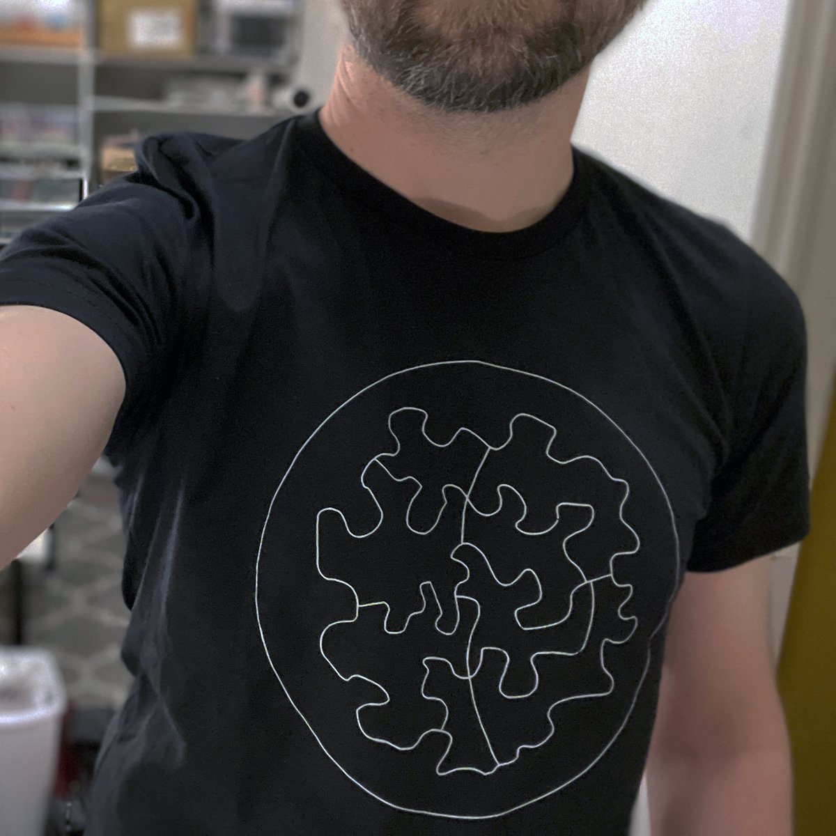 Image of Moon Puzzle Shirt