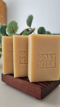 Image 1 of Fragrance-Free Goat Milk Soap 