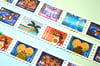 Kingdom Hearts Travel Poster Stamp Washi