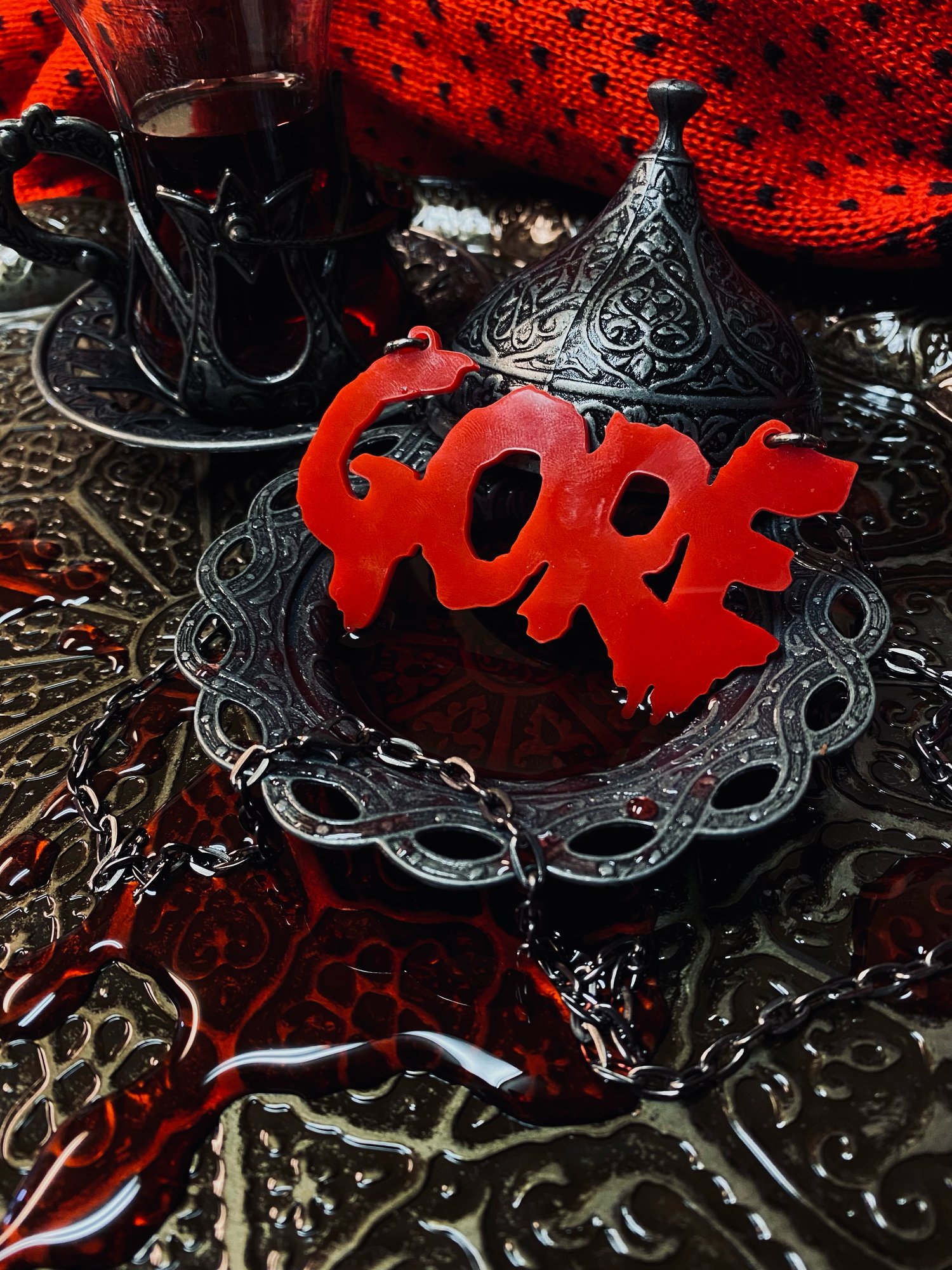 Image of GORE Acrylic Necklaces