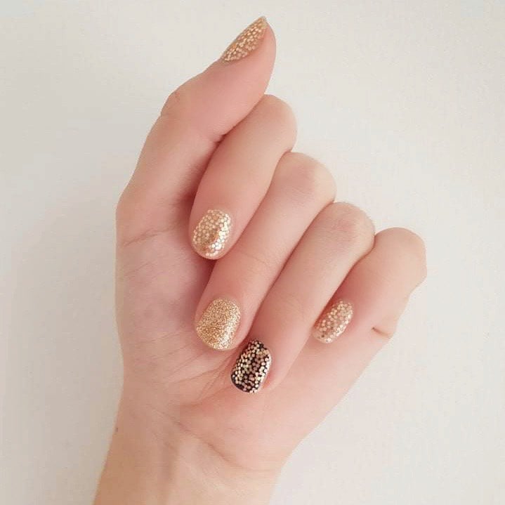 Golden Years Nail Polish Strip