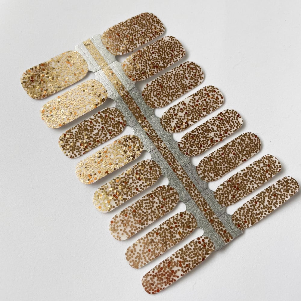 Golden Years Nail Polish Strip
