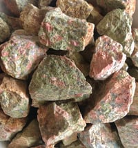 Image 3 of ROUGH UNAKITE (RANDOM SELECTION)  - INDIA