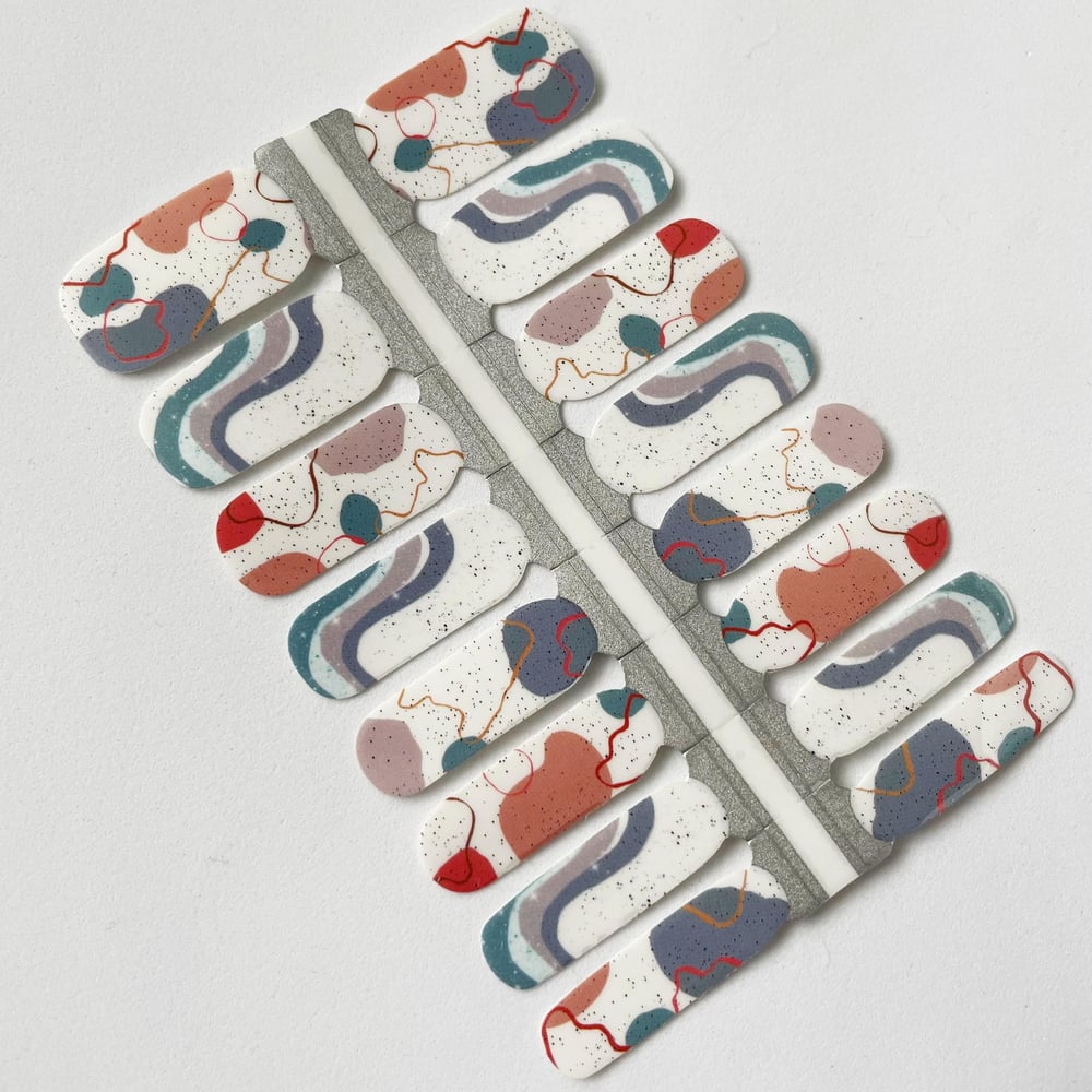 Abstract Art Nail Polish Strip