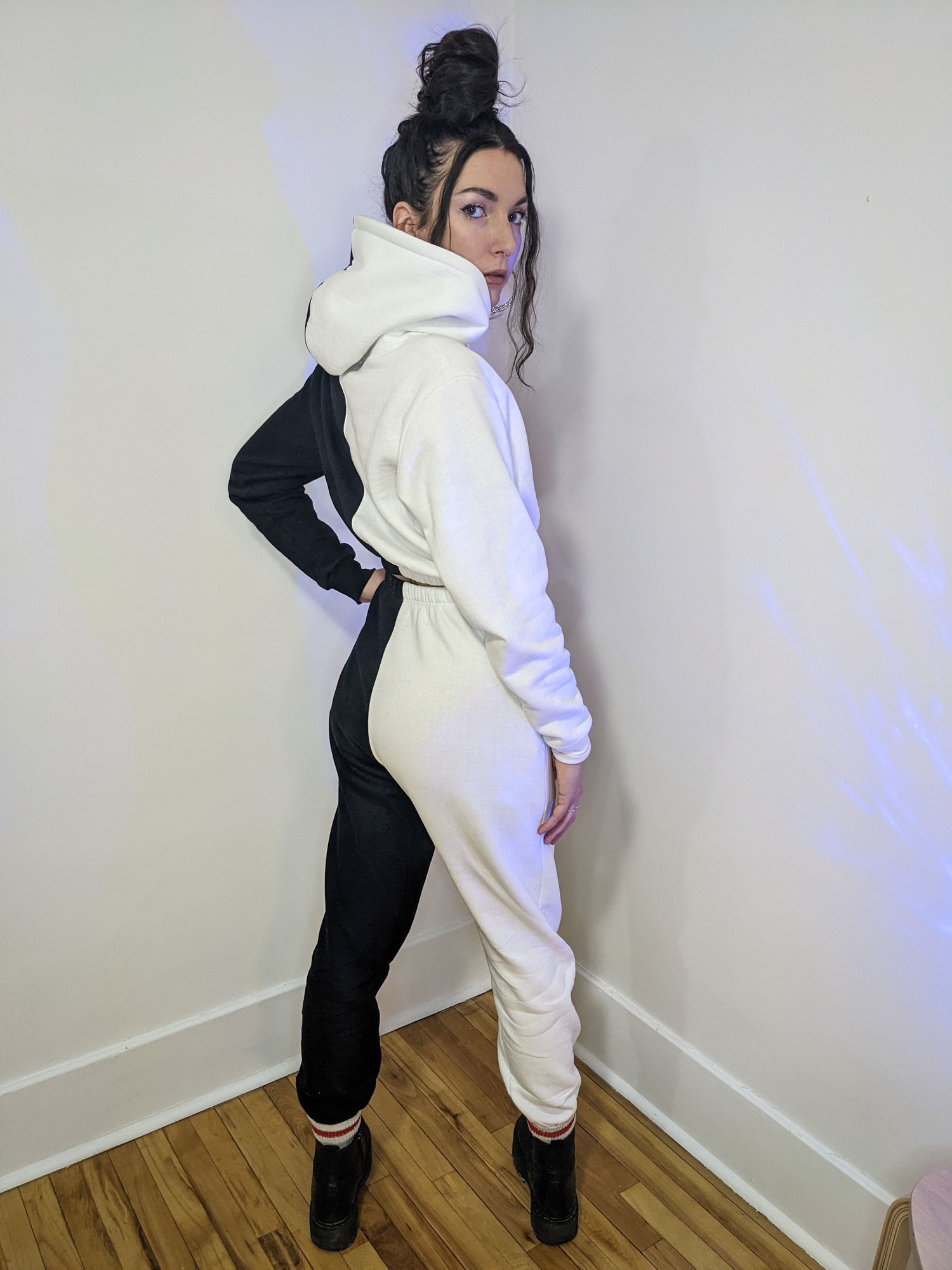 Image of Half and Half Loose fitting Made-to-Order Sweatsuit