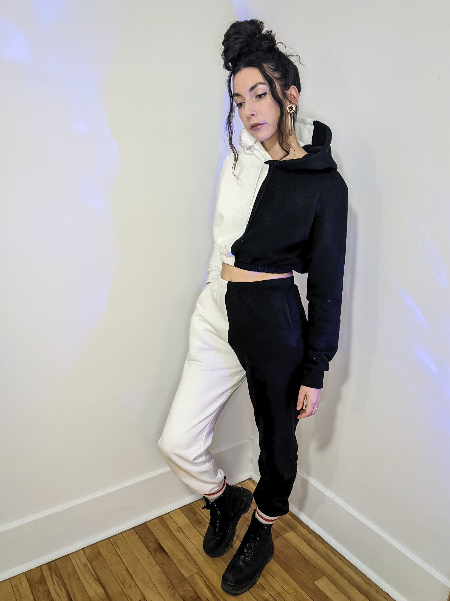 Image of Half and Half Loose fitting Made-to-Order Sweatsuit