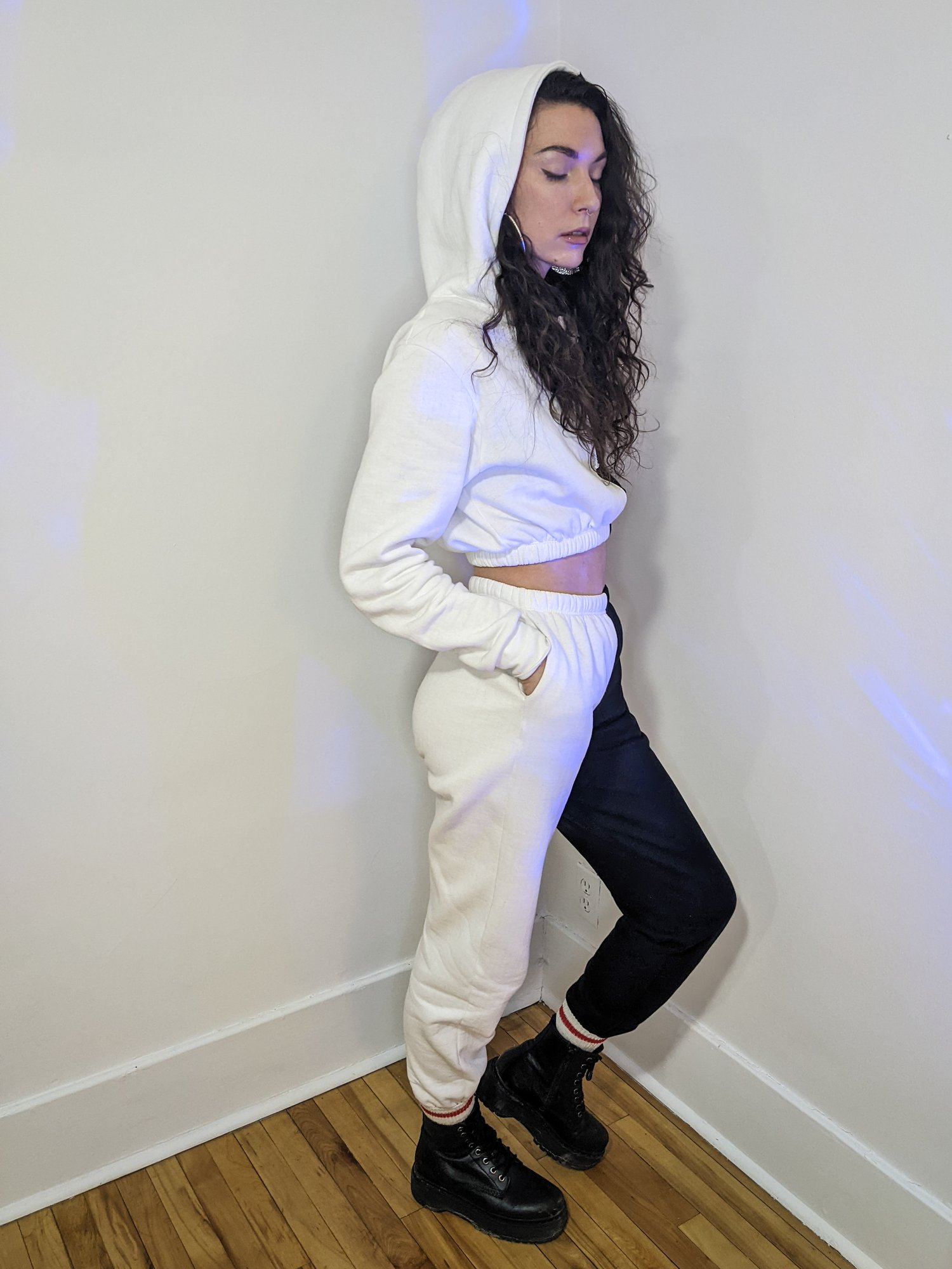 Image of Half and Half Loose fitting Made-to-Order Sweatsuit