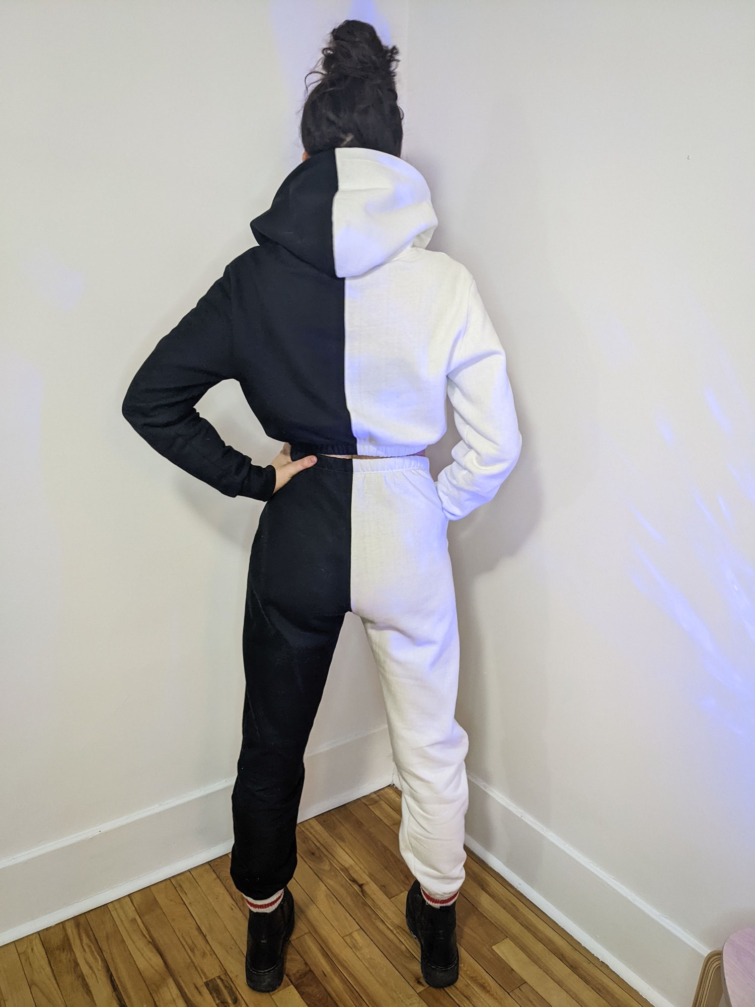 Image of Half and Half Loose fitting Made-to-Order Sweatsuit