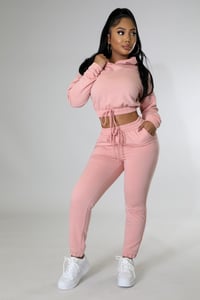 Cozy Blush Jogger Set 