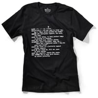 The Hepster's Dictionary - T-Shirt - Letter R