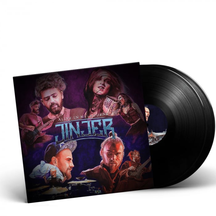 Image of JINJER - Alive in Melbourne - 2LP G/FOLD  VINYL