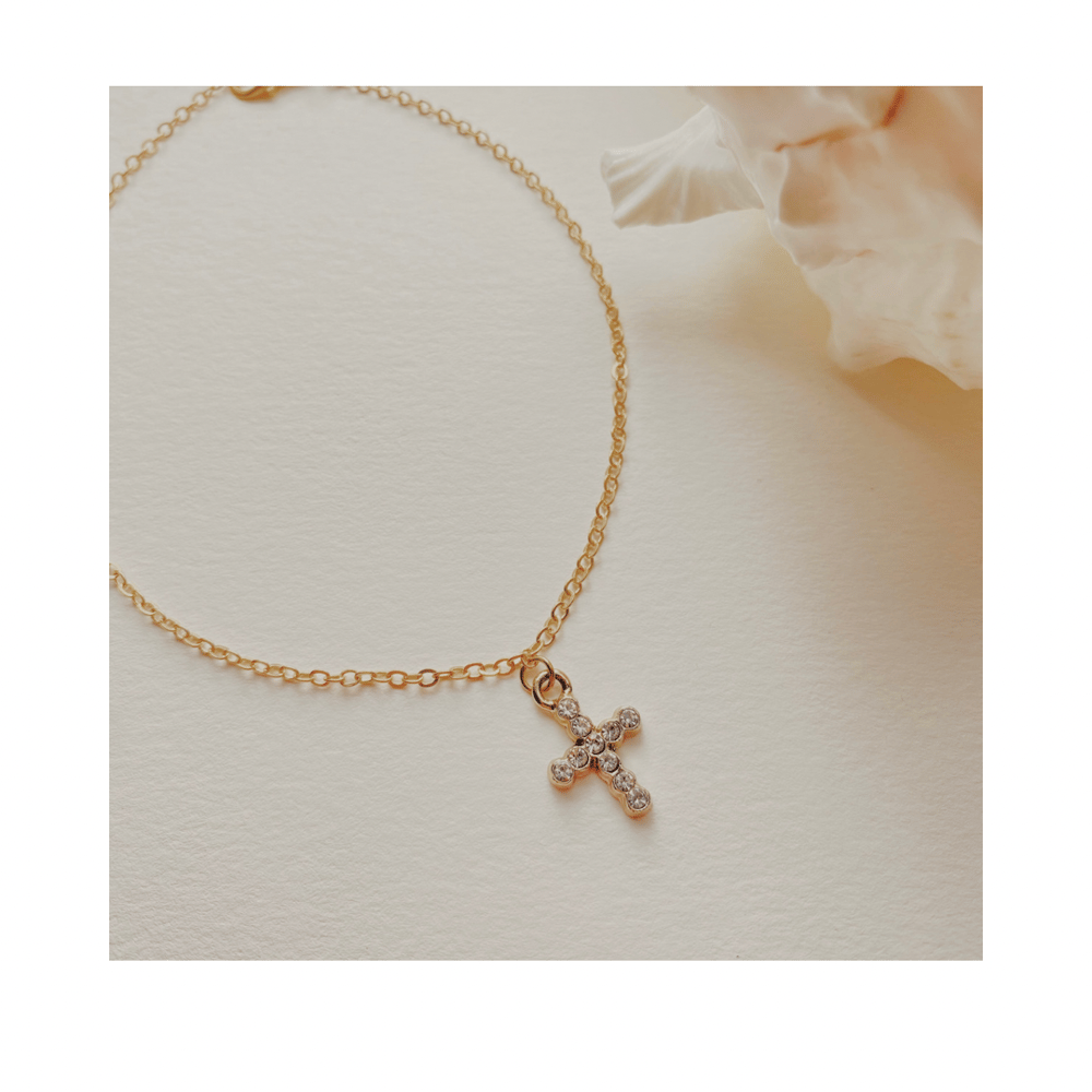 Image of Cross Anklet