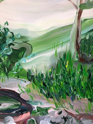 Image of Country no.46 - 61x61cm FRAMED