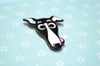 Derpy Greyhound Enamel Pin