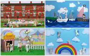 Individual Squeak Show Cards