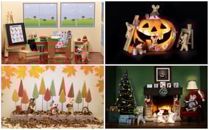 Individual Squeak Show Cards