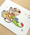 Grouchy Tiger, Sleepy Dragon by Martin Hsu