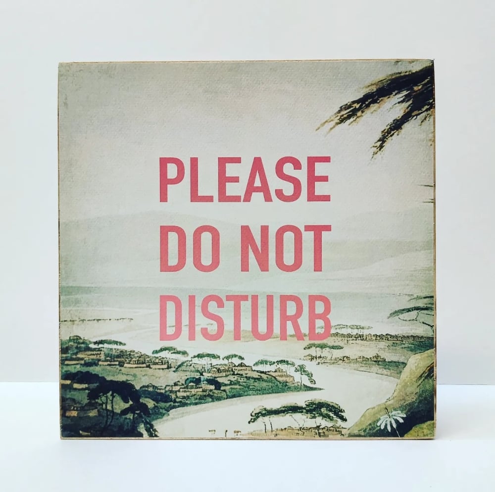 Image of Please do not disturb