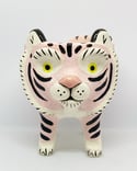 Pink Adore Tiger Pot by Dee Oliva