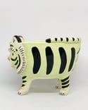 Green Harmony Tiger Pot by Dee Oliva