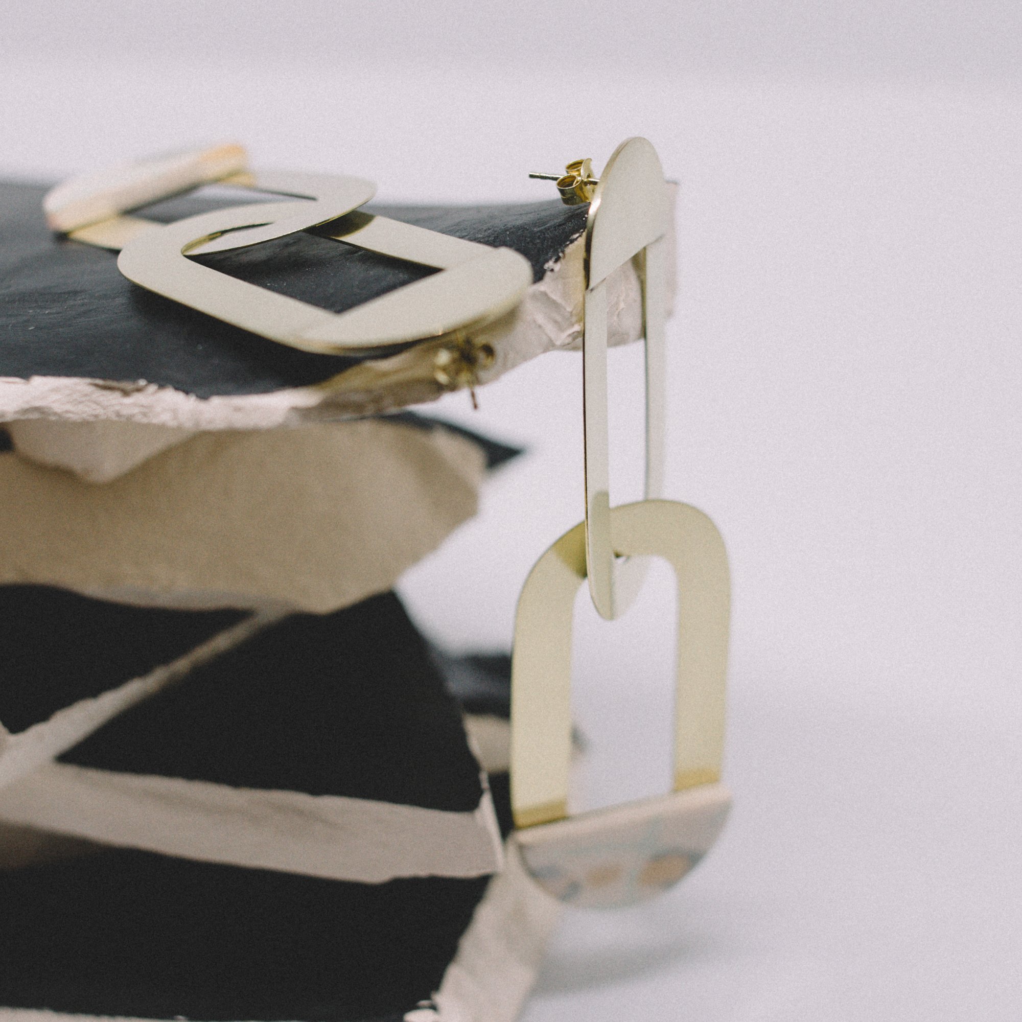 Image of pendientes SIROCO oro